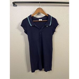 Lacoste Navy Blue Polo Dress Size 40/M
